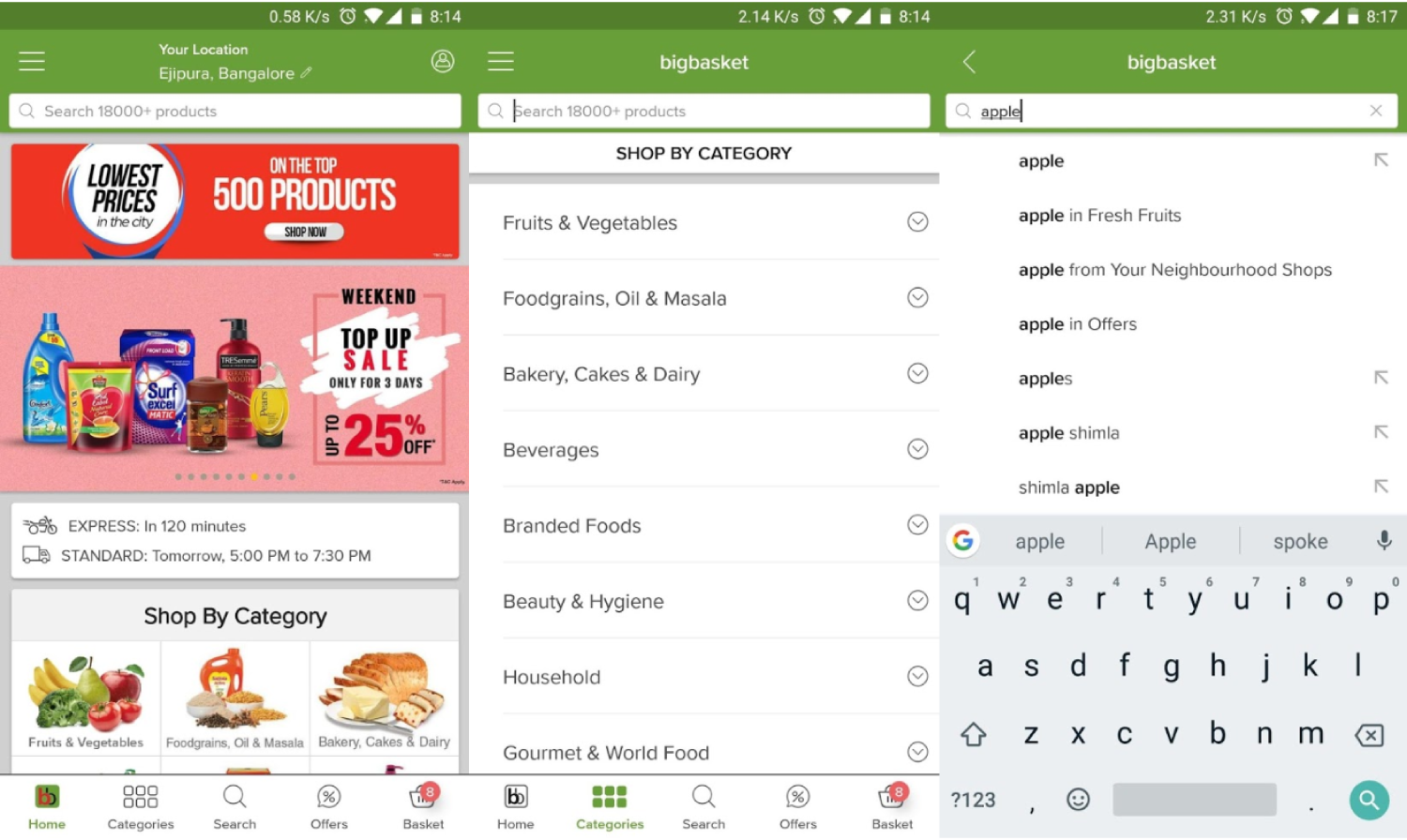 6 Best Online Grocery Shopping Apps In India For Android ...