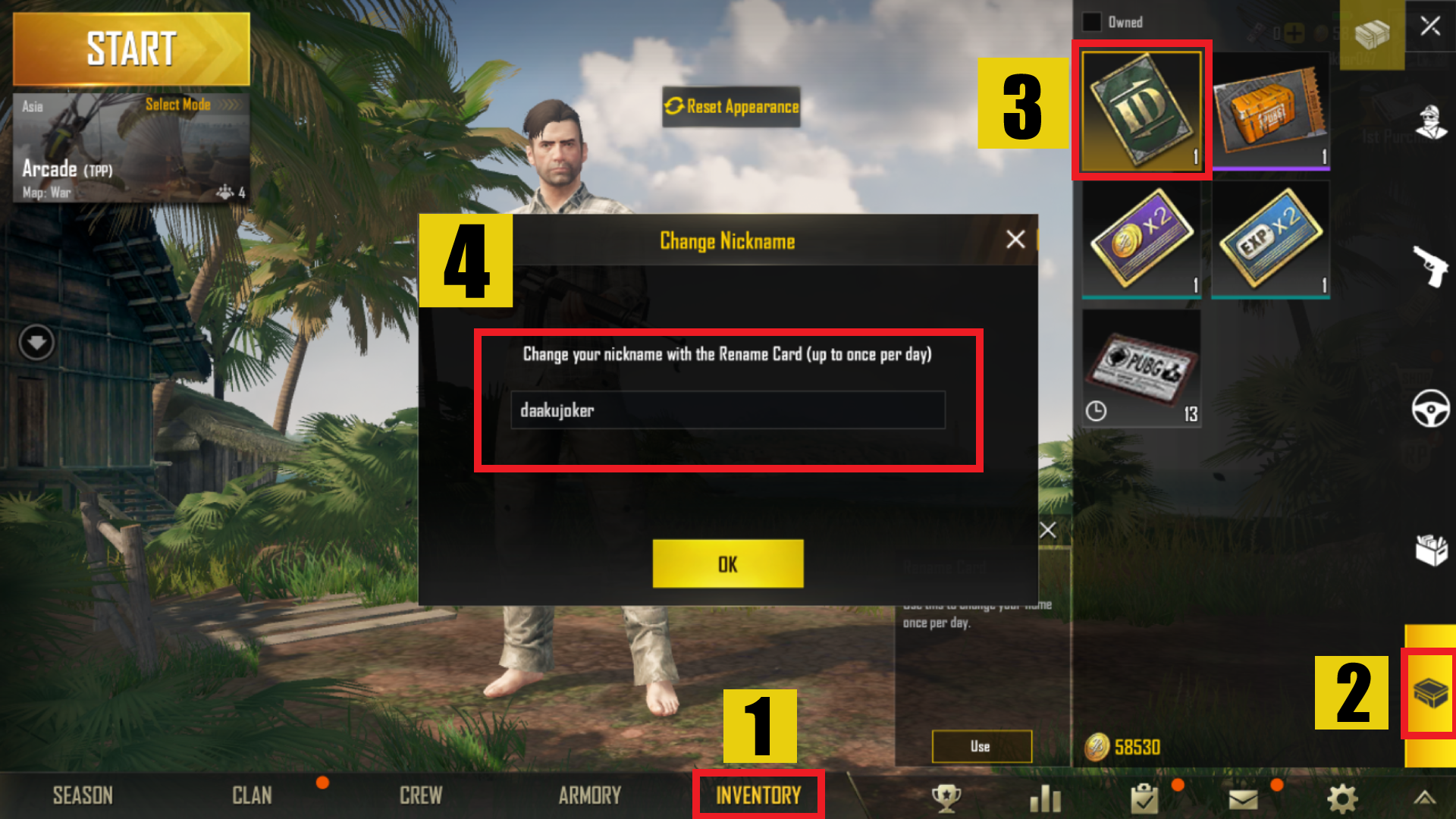 How To Change Your Name And Appearance In PUBG Mobile « 3nions