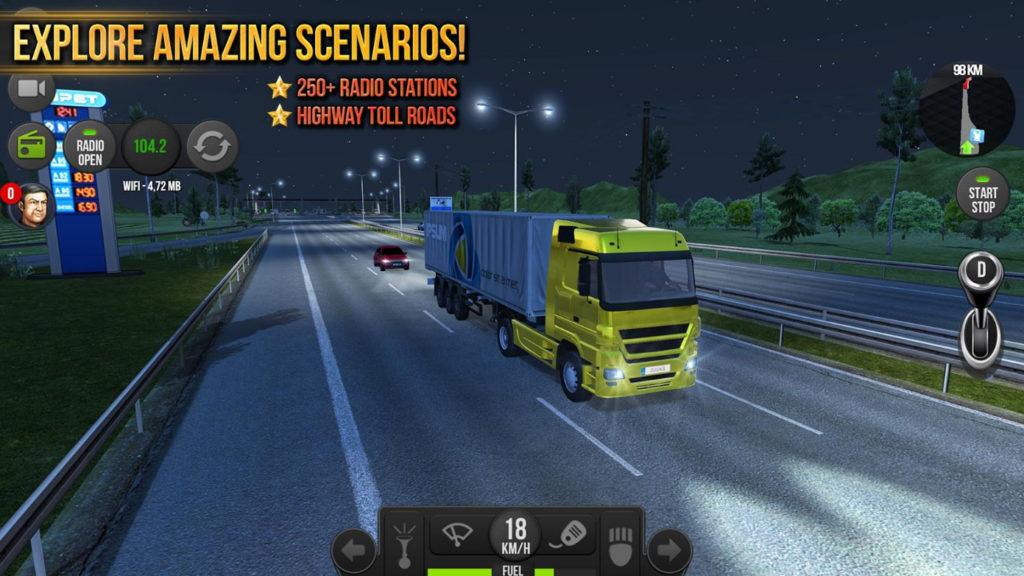 أفضل 5 ألعاب تعليم قيادة الشاحنات الكبيرة للأندرويد 