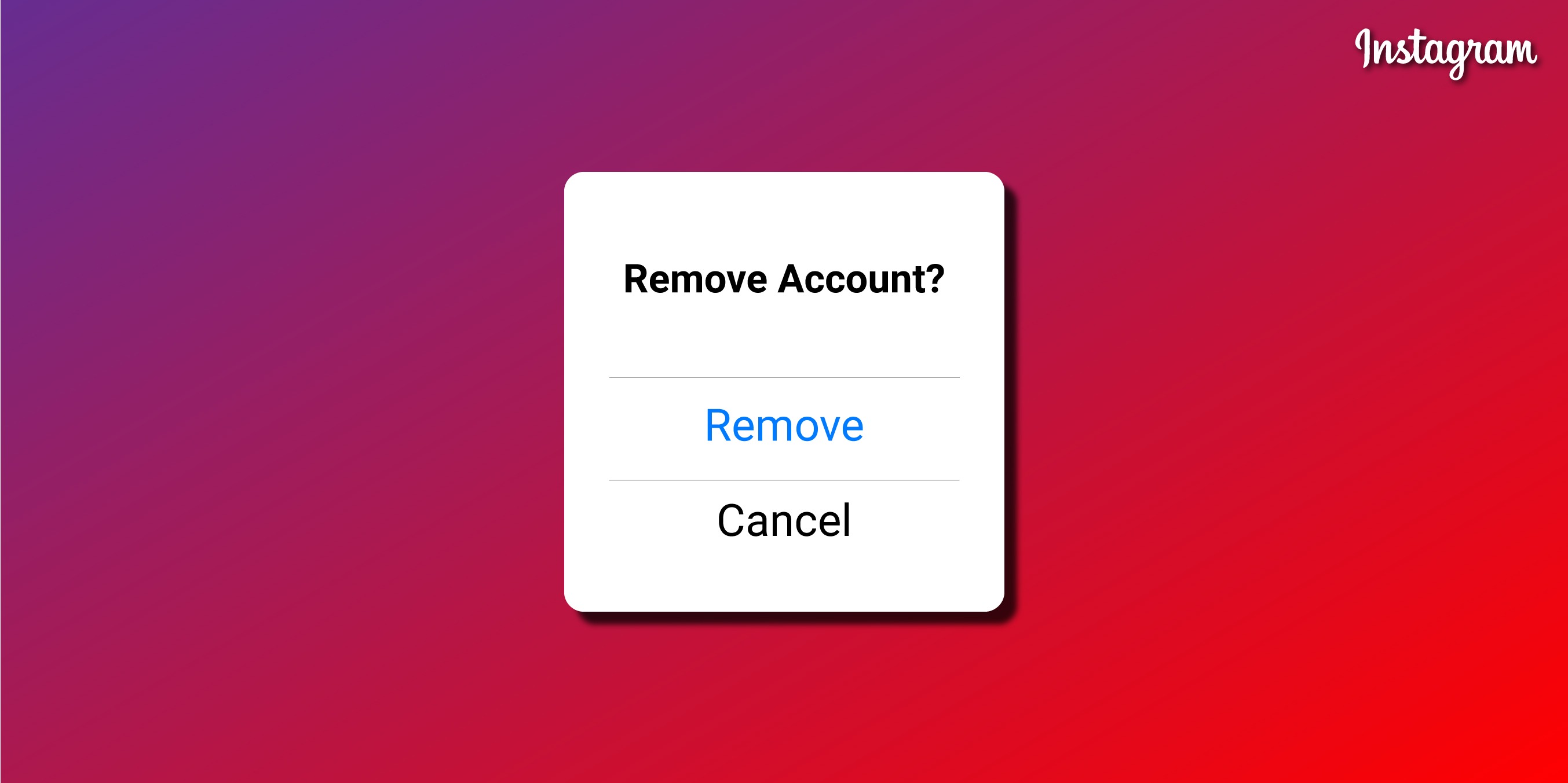 How To Remove Instagram Remembered Accounts