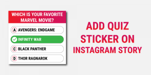 How to Add Quiz Stickers to Instagram Stories