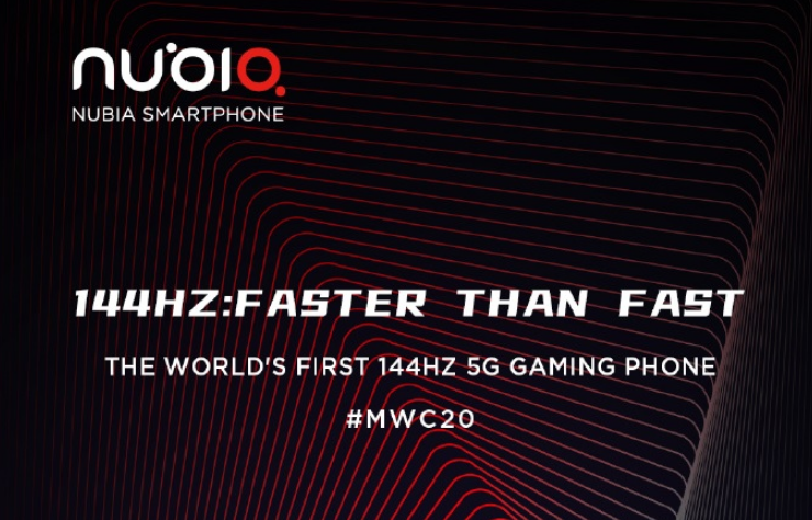 Nubia to launch the Red Magic 5G with a 144Hz display at MWC 2020