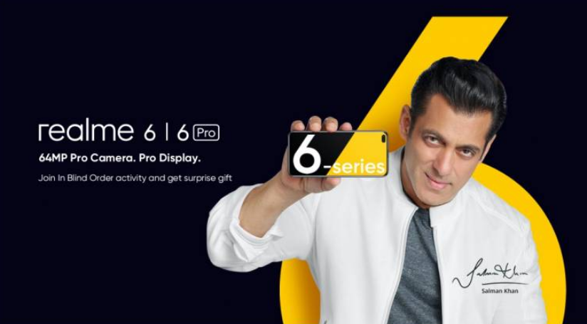 Realme 6 series phones will debut in India on March 5