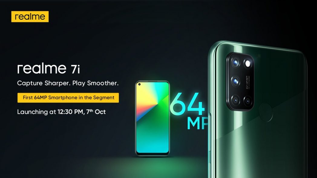 Realme 7i Specs Revealed on the Support Page to be Launched on October 7 scaled
