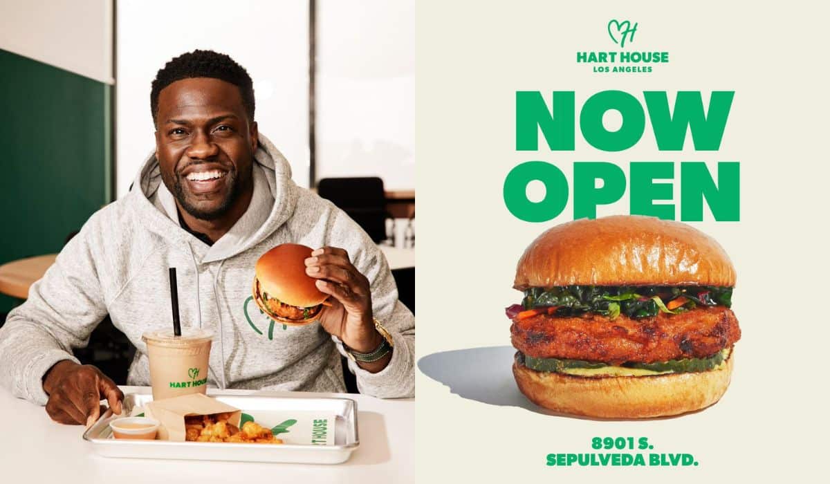 New vegan fast food restaurant opened by Kevin Hart in Los Angeles