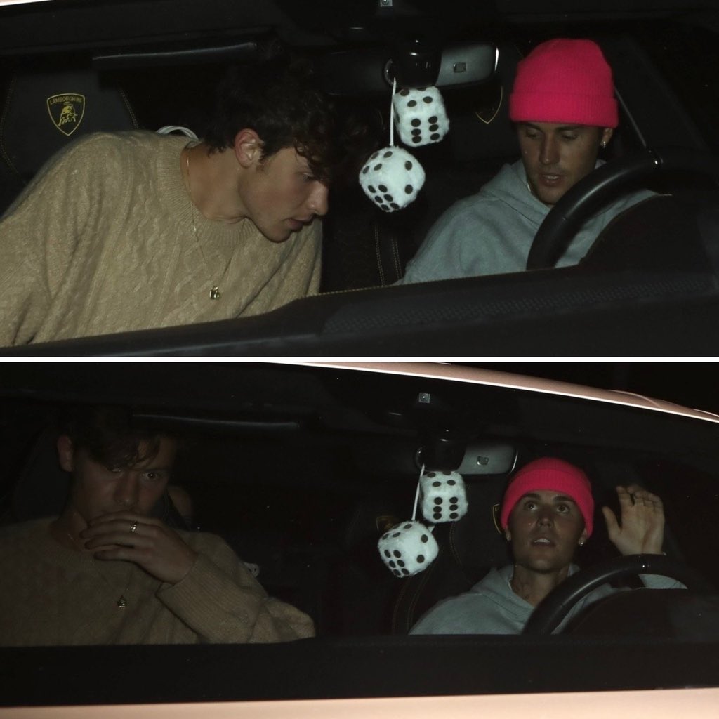 Justin Bieber and Shawn Mendes go to church together in Beverly Hills
