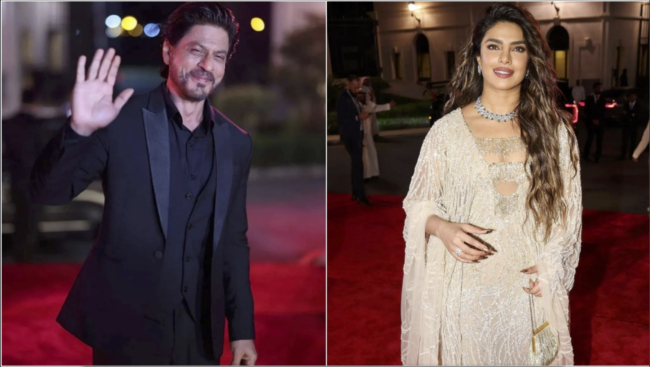 Priyanka Chopra and Shah Rukh Khan grace the Red Sea Festival
